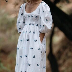 Ciao Lucia Veneto dress in Cornflower